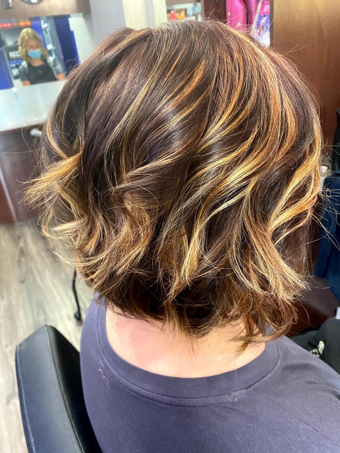 Balayage ombre hair color, Piper Glen Hair Salon Charlotte