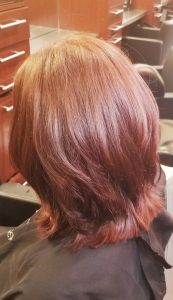 copper hair color, red hair colour, salon piper glen, hair salon, Charlotte, NC