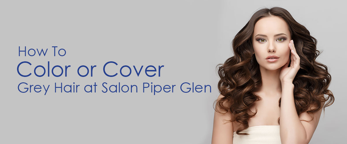 how to color or cover Grey Hair at Salon Piper Glen banner 4