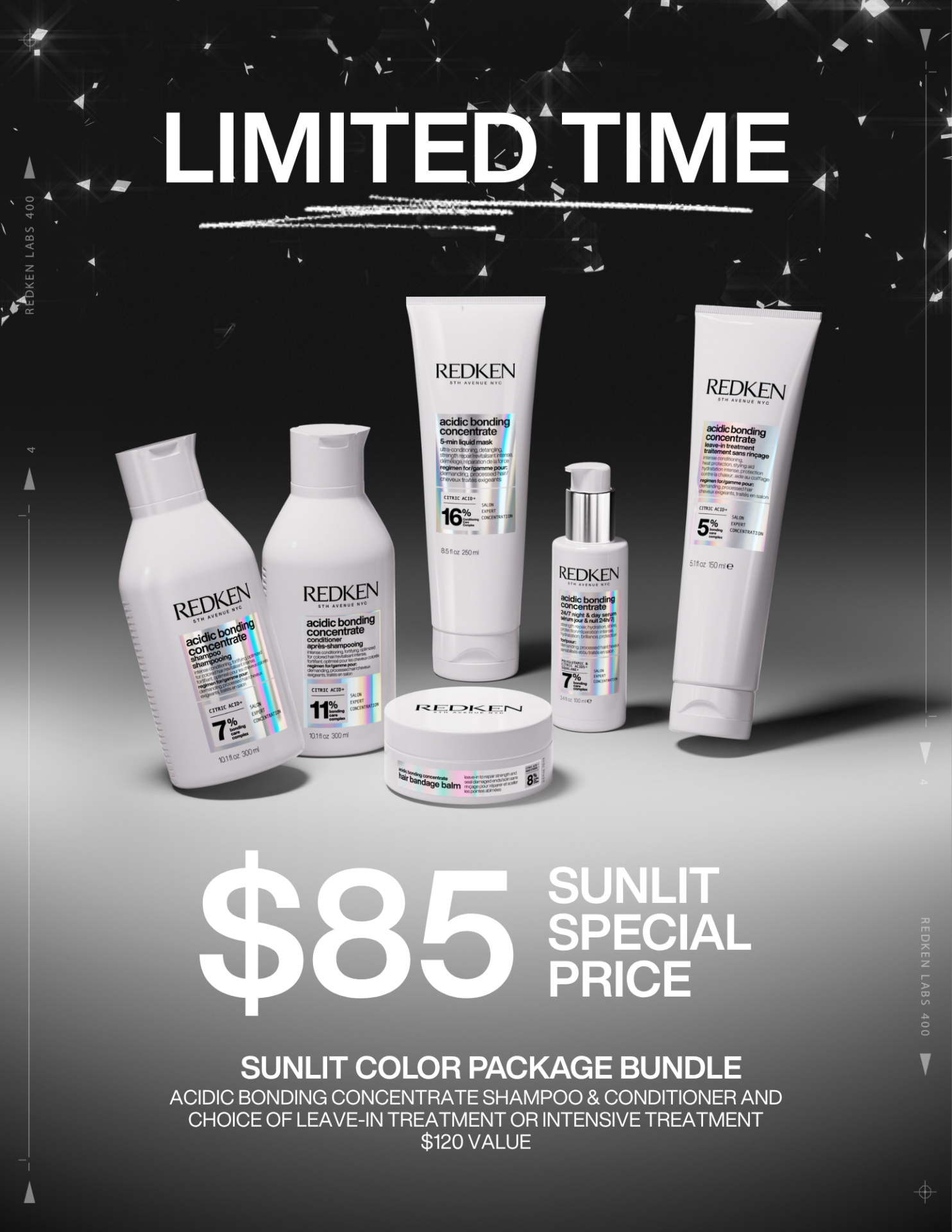 Redken Glossing Event Signage Redken Glossing Event Signage