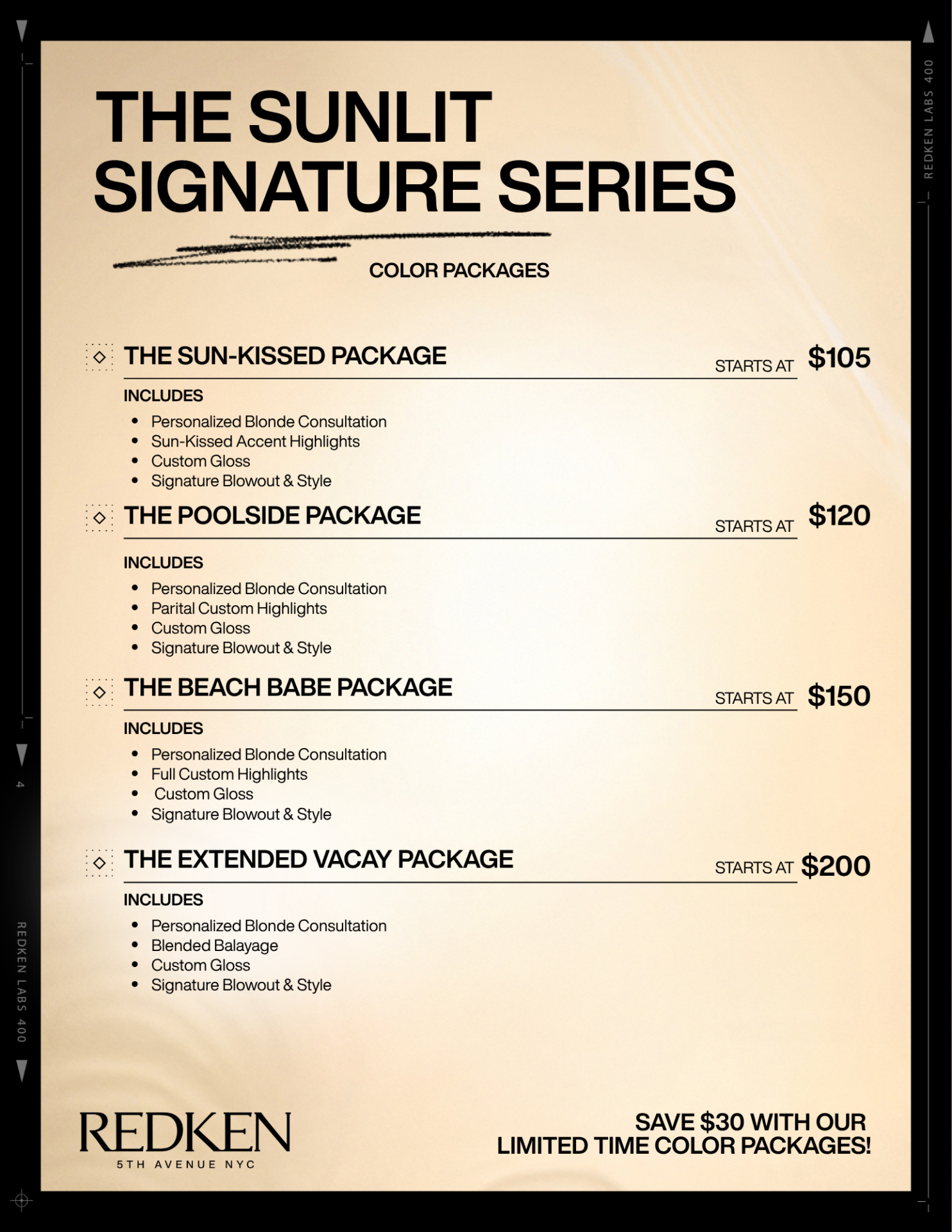 Sunlit Signature Series Updated Prices Sunlit Signature Series Updated Prices